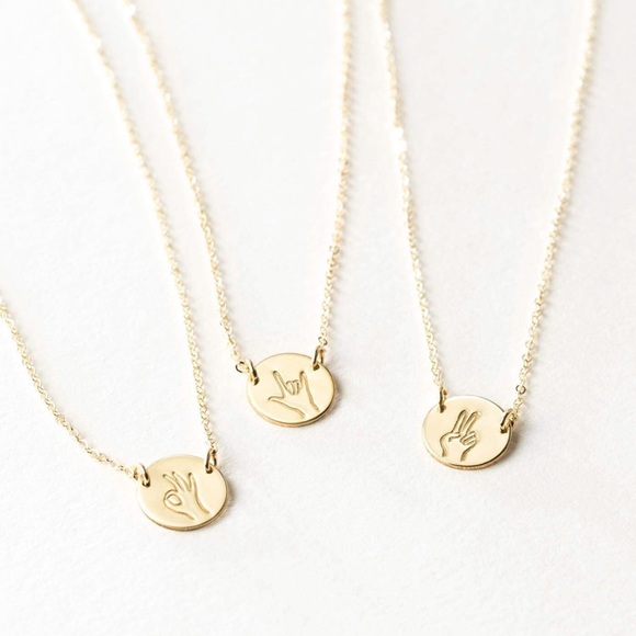 “Much Love” Hand Heart Boho Charm Pendant Necklace - Picture 9 of 16